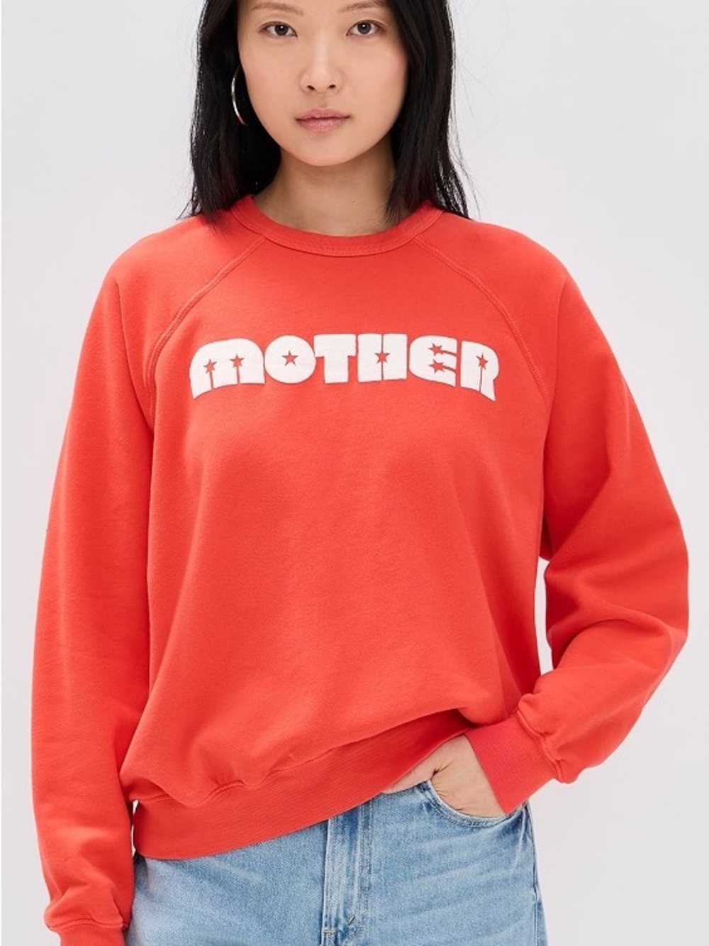 MOTHER Biggie Concert Crewneck Sweatshirt